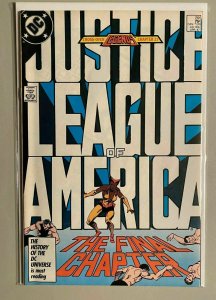 Justice League of America #261 last issue 1st Series 8.0 VF (1987)