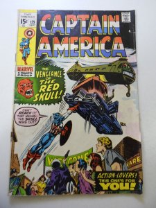 Captain America #129 (1970) VG- Condition