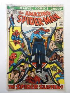 The Amazing Spider-Man #105 (1972) VG/FN Condition! 1/4 in spine split