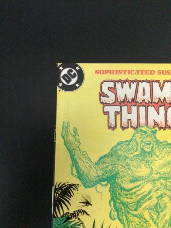 D.C. Comics, Swamp Thing #37, 1st John Constantine,WP, Justice Dark,NM-NM+,Look!