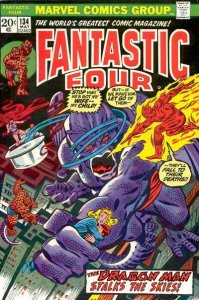 Fantastic Four 4, The #134 Marvel Comics May 1973 (VG Stock Photo)
