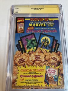Web Of Spider-Man (1993) # 102 (CGC SS 9.4) Signed Alex Saviuk * Marvel Comics
