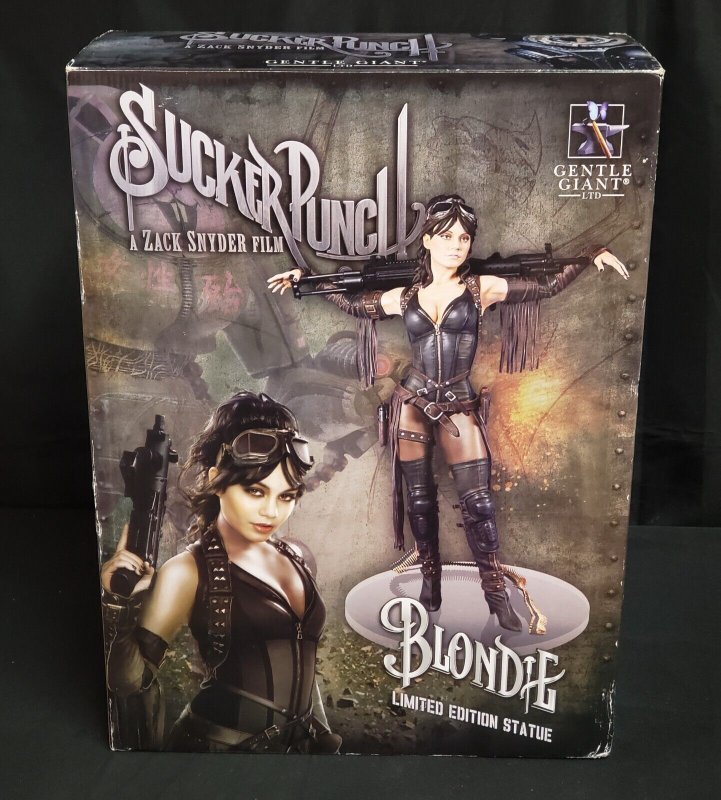 GENTLE GIANT SUCKER PUNCH BLONDIE LIMITED EDITION STATUE 151/1000 SUPER RARE!!!