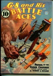 G-8 & His Battle Aces #33 6/1936-Adventure House reprint-2009-Hogan-pulp-VF/NM