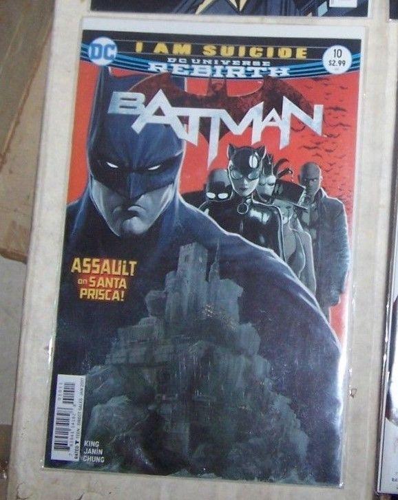 Batman # 10 JAN 2017  DC UNIVERSE REBIRTH  l am  suicide PT1 