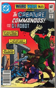 Weird War Tales #115 (1982) G.I. Robot