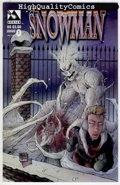 SNOWMAN #0, NM, Matt Martin, Avatar, 1997, Independent, more indies in store