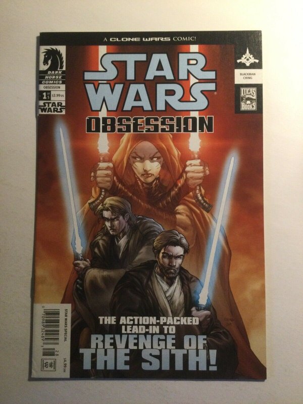 Star Wars Obsession 2 Very Fine Vf 8.0 Dark Horse