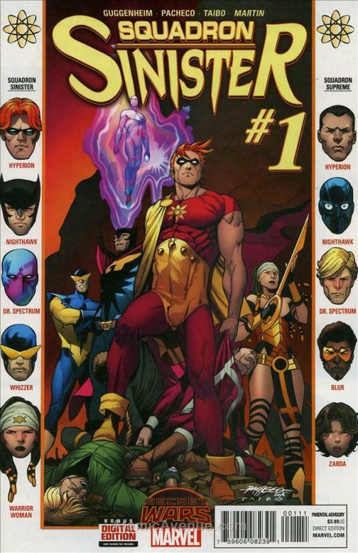 Squadron Sinister #1 FN; Marvel | save on shipping - details inside