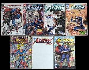 Superman Action Comics #957- 1000 + Variants +#1-5 Oz Effect Lenticular Jurgens