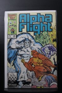 Alpha Flight #38 Direct Edition (1986)