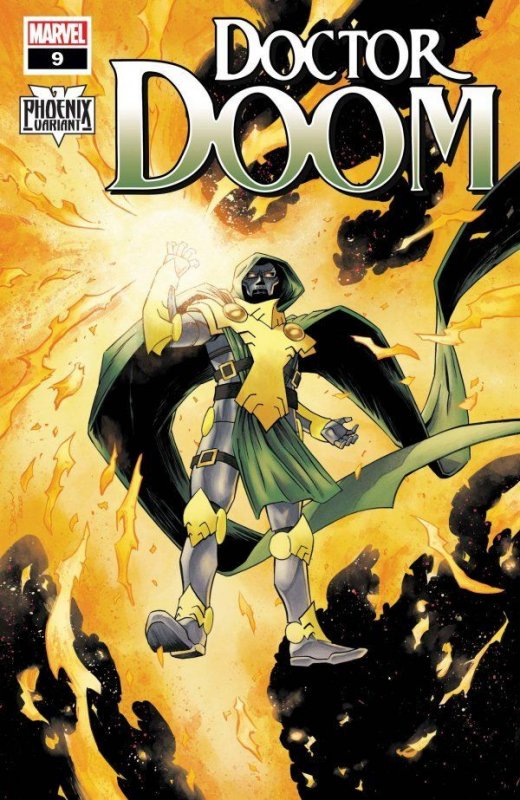 DOCTOR DOOM #09 (2021) DECLAN SHALVEY | PHOENIX | TRADE DRESS VARIANT