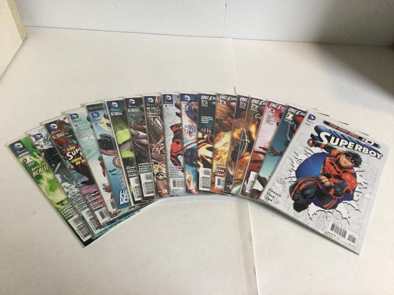 Superboy 0 1-16 Annual 1 Lot Set Run Nm Near Mint DC Comics New 52 A15