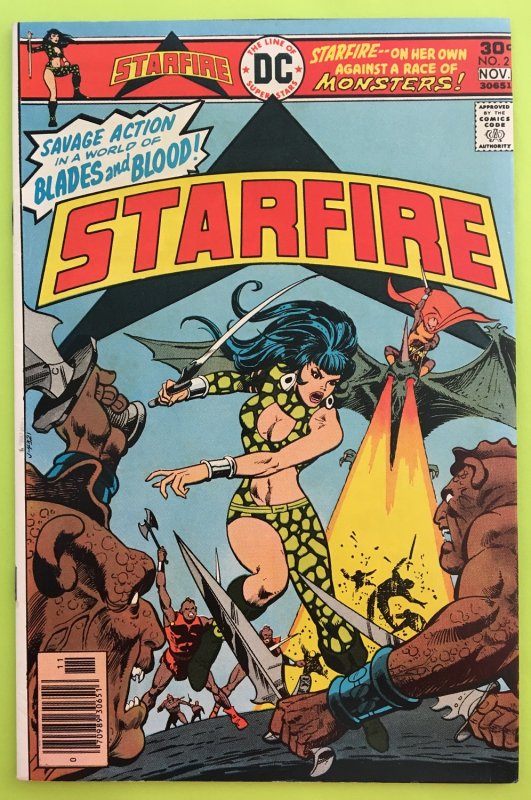 STARFIRE 2 SAVAGE ACTION DC 1976