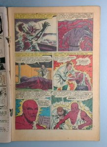 ACTION COMICS #340 1st Parasite INCOMPLETE TORN PIN UP included DC 1966