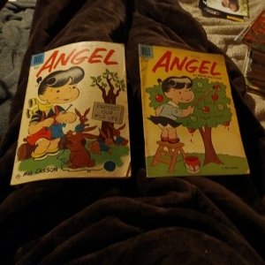 Angel 4 And 11 Dell Comics Mel Casson Art Lot Run Set Collection