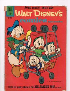Walt Disney's Comics & Stories # 253 (Vol. 22 # 1) 1961 DELL COMIC Donald DUCK