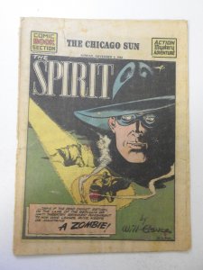 The Spirit #128 (1942) Newsprint Comic Insert Rare!