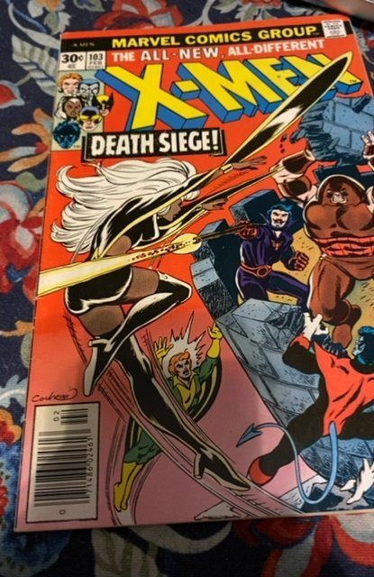 The X-Men #103 (1977)death siege Black Tom Cassaday/juggernaut