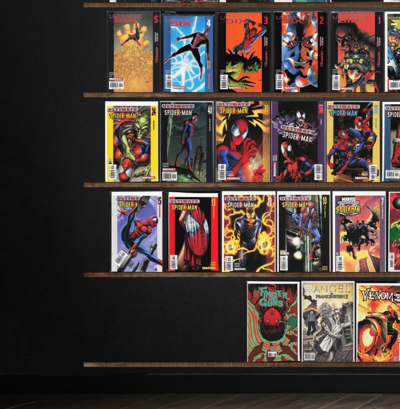 Huge Lot 170+ Comics with Ultimate Spider-Man, Ultimate Six & More!