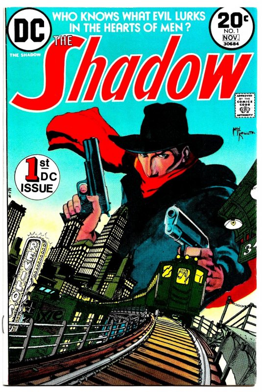 THE SHADOW #1 (Oct1973) 9.0 VF/NM Denny O'Neil! Michael Kaluta! 1932 Noire!