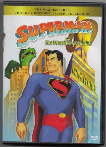 Superman vs. Nature & War/Monsters & Villains (complete Fleischer set of 2 DVDs)