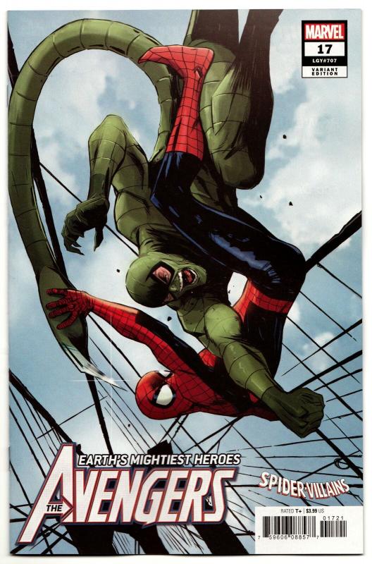 Avengers #17 Spider Villains Variant (Marvel, 2019) NM