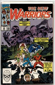 The New Warriors #2 (1990) New Warriors [Key Issue]