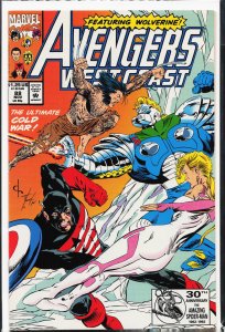 Avengers West Coast #88 (1992) West Coast Avengers / Avengers West Coast