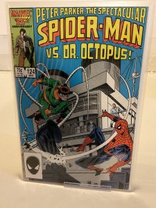 Spectacular Spider-Man #124  1987  VF