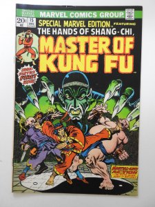 Special Marvel Edition #15 1st App Shang-Chi! Fine/VF Condition!
