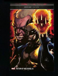 Return of Wolverine #4 Whilce Portacio Variant