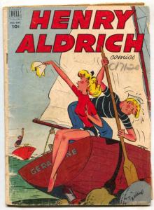 Henry Aldrich #13 1952- headlight cover golden age G-