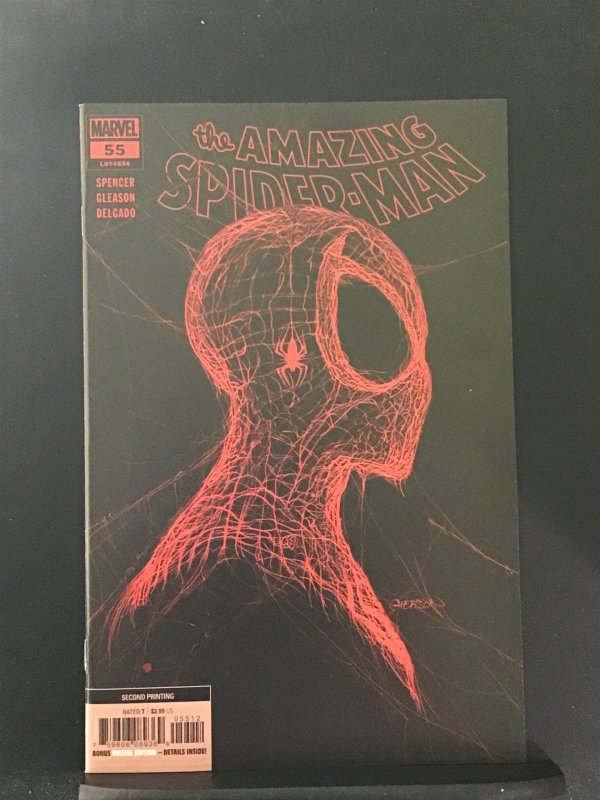 Amazing Spider-Man #55 2nd print Patrick Gleason Webhead Variant