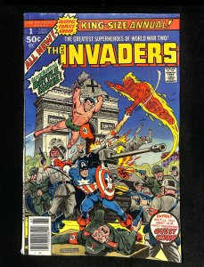 Invaders Annual #1 Captain America Human Torch Sub-Mariner!