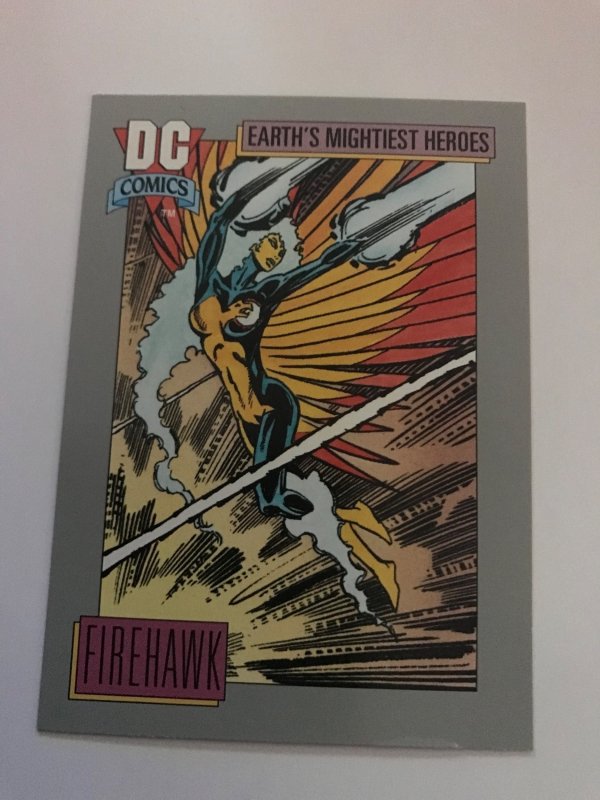 FIREHAWK #49 card : 1992 DC Universe Series 1, NM/M, Impel; Firestorm