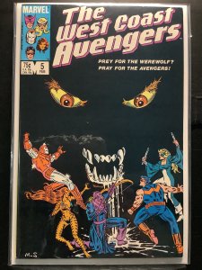 West Coast Avengers #5 Direct Edition (1986)