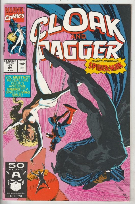 Cloak and Dagger #17 (Apr-91) NM Super-High-Grade Cloak, Dagger