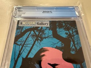 Wolverine # 3 CGC Graded 9.8 Marvel Comic Book 1989 X-Men Jessica Drew JH34