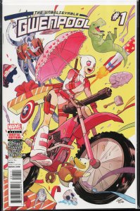 The Unbelievable Gwenpool #1 Direct Edition - Gurihiru Cover (2016) Gwenpool