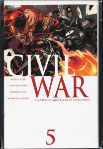 Civil War #5 (2006) Spider-Man