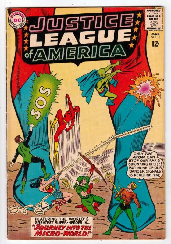 Justice League of America #18 (Mar-63) FN/VF Mid-High-Grade Justice League of...