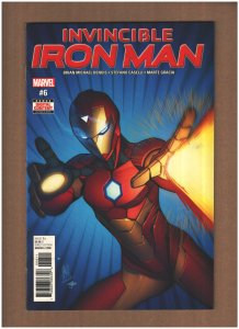 Invincible Iron Man #6 Marvel Comics 2017 Riri Williams Ironheart NM 9.4