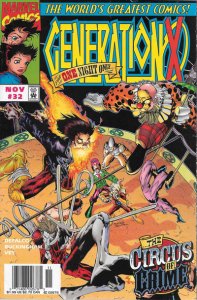 Generation X #32 (Newsstand) FN ; Marvel | Circus of Crime