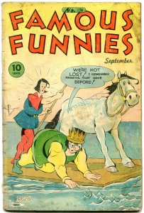 FAMOUS FUNNIES #134-'45-CHIEF WAHOO-BUCK ROGERS-CARLSON G