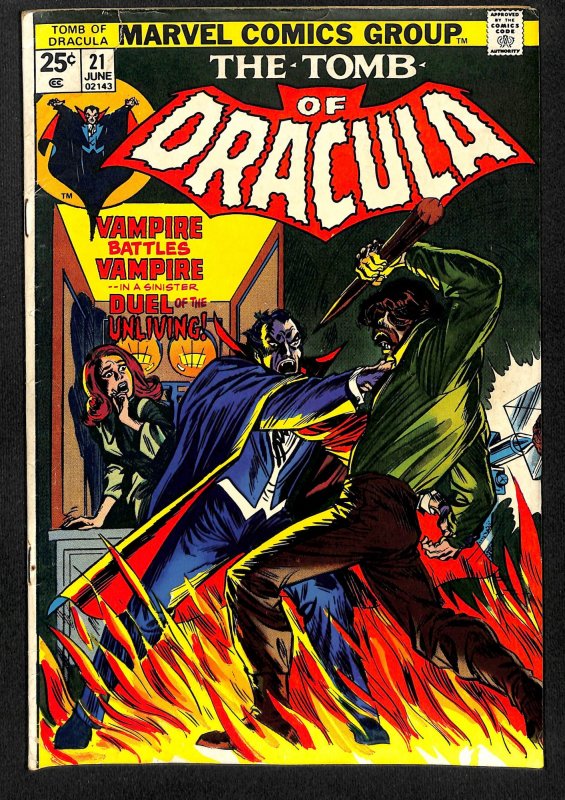 Tomb of Dracula #21 (1974)