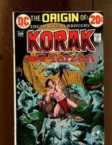 Korak, Son Of Tarzan #49 - Joe Kubert Cover Art! (4.5) 1972
