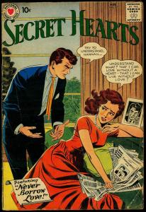 Secret Hearts #57 1959- DC Romance- Silver Age G/VG