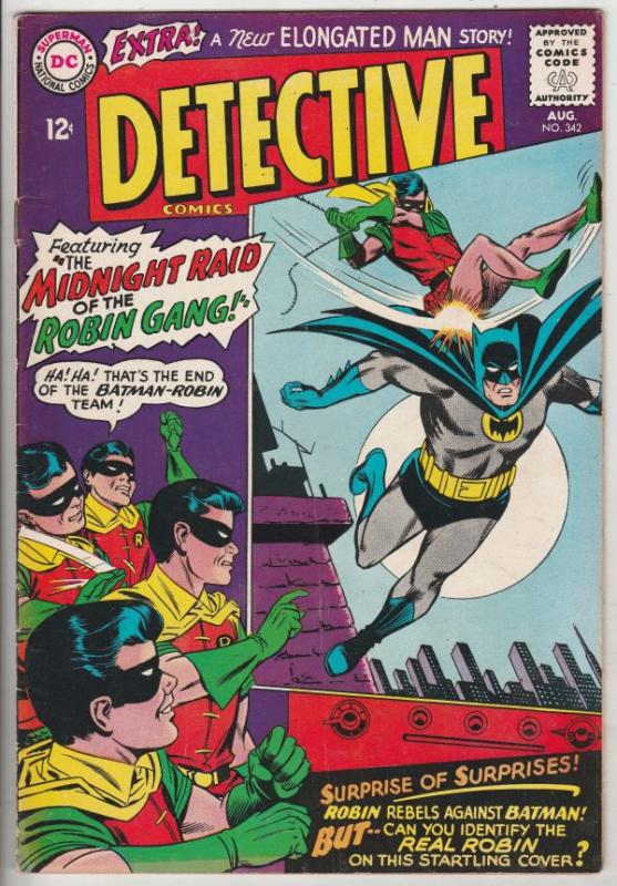 Detective Comics #342 (Aug-65) NM- High-Grade Batman