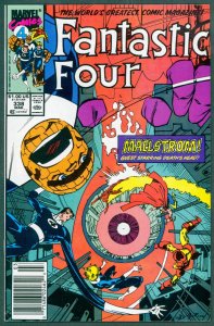 Fantastic Four 338 NM- 9.2 Newsstand Marvel 1990